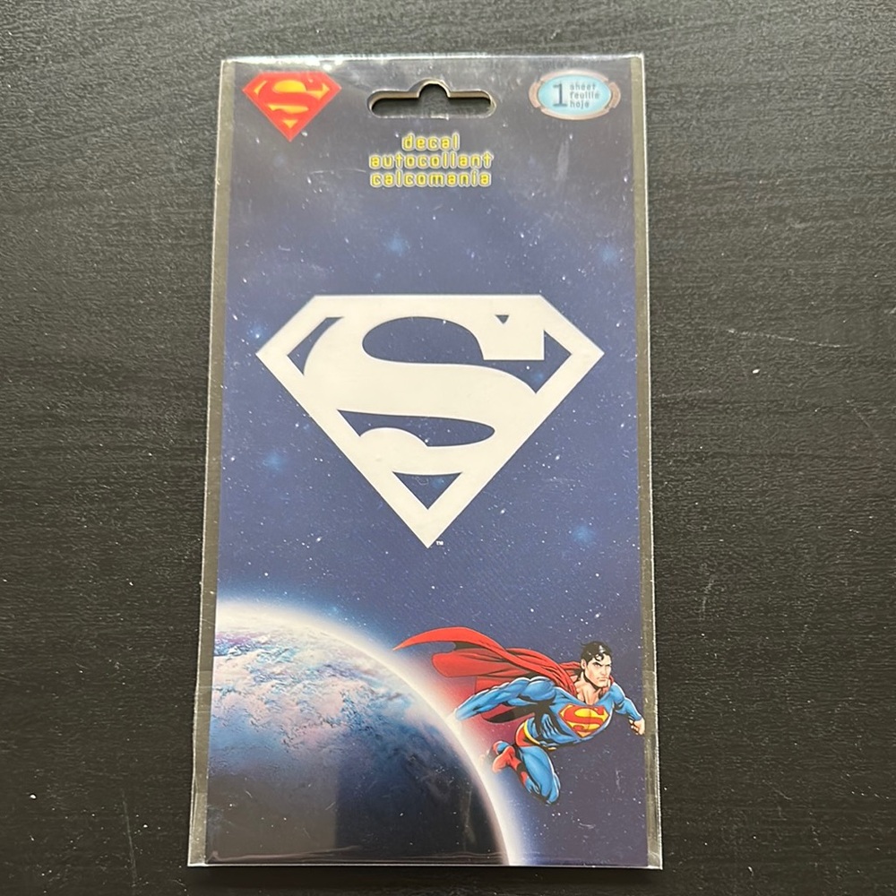 Superman Logo Decal Sticker